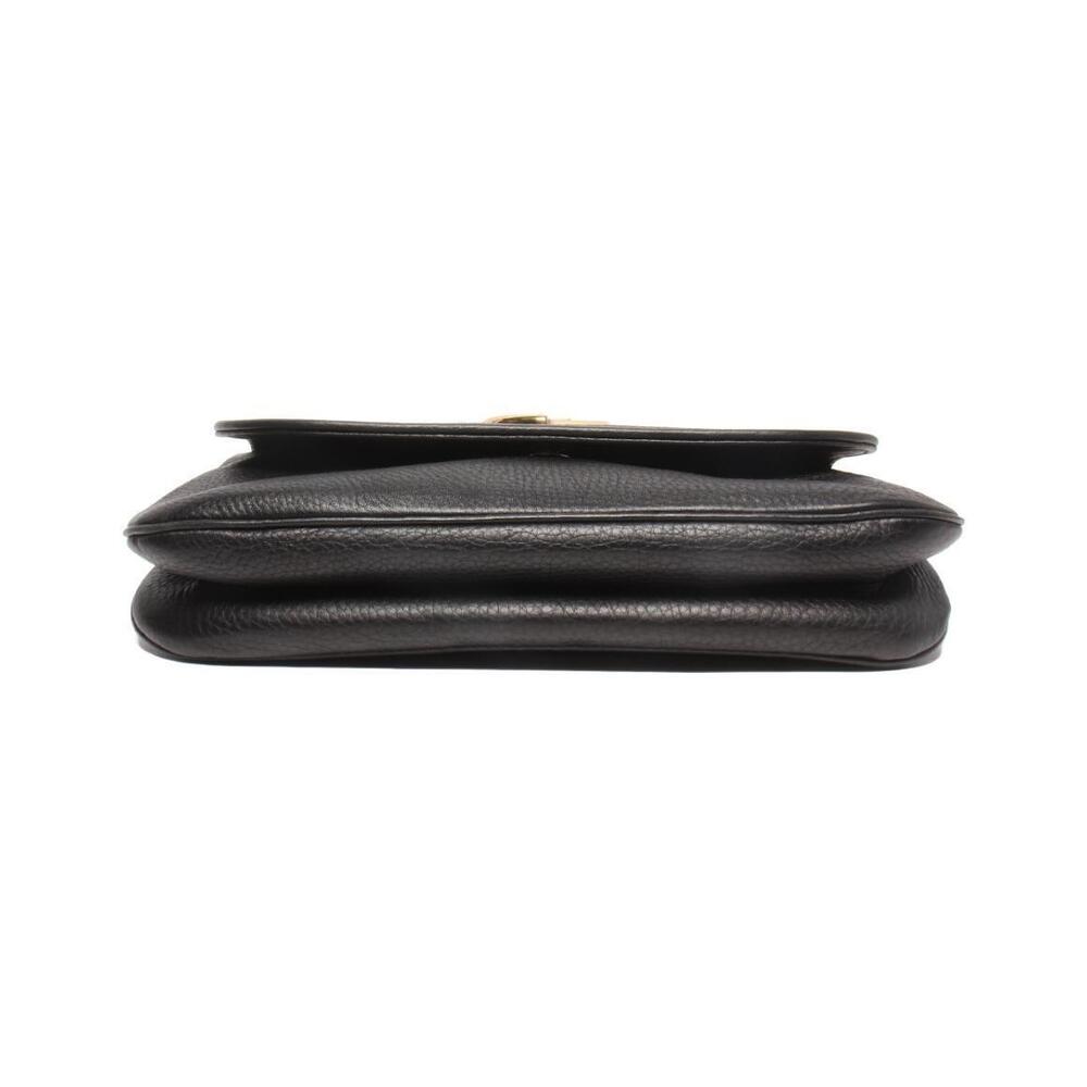 Gucci Bucharest chain shoulder bag black pebbled leather - Picture 4 of 6
